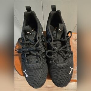 Puma Black Athletic Sneakers